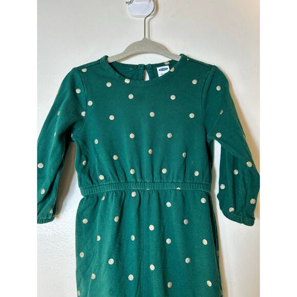 OLD NAVY Girl’s Printed Long Sleeve Jumpsuit / Size: 12-18 Months - Picture 4 of 7